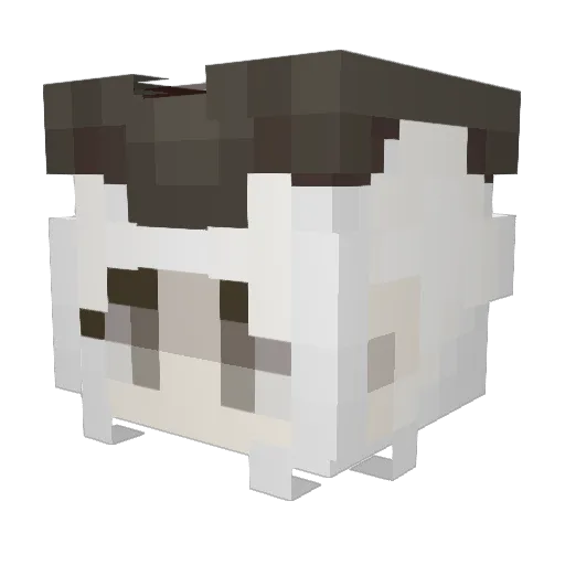 the0ldhunt3r Minecraft avatar head, 3D render