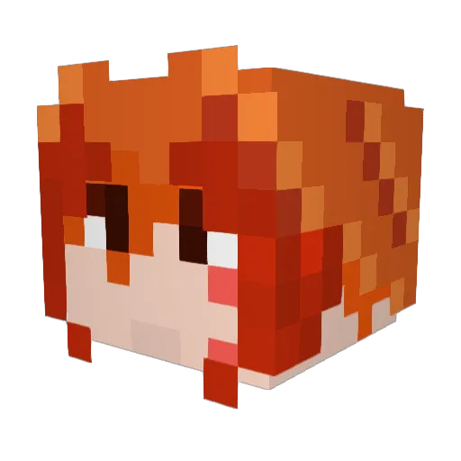 the98guardian Minecraft avatar head, 3D render