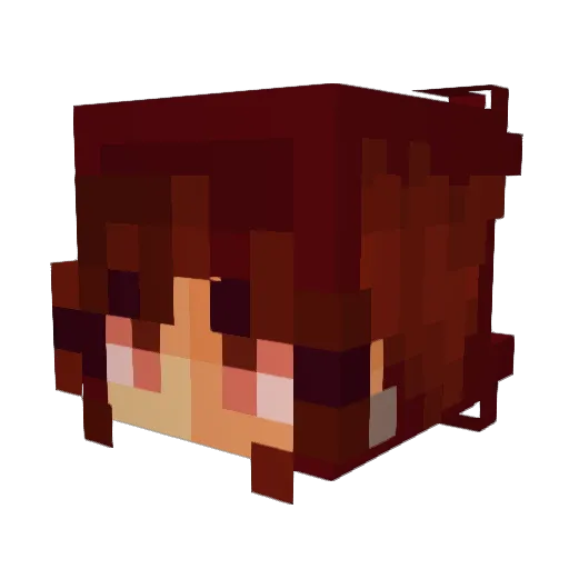 theARCADET Minecraft avatar head, 3D render
