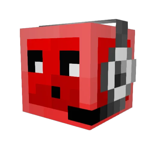 theArtifact24l Minecraft avatar head, 3D render