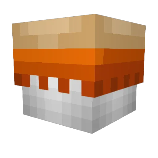 theBOC666 Minecraft avatar head, 3D render