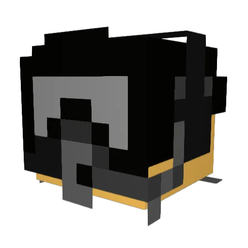 theCubeMiser Minecraft avatar head, 3D render