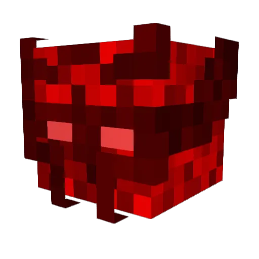 theD0TT Minecraft avatar head, 3D render