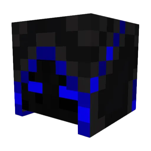 theDemon229 Minecraft avatar head, 3D render