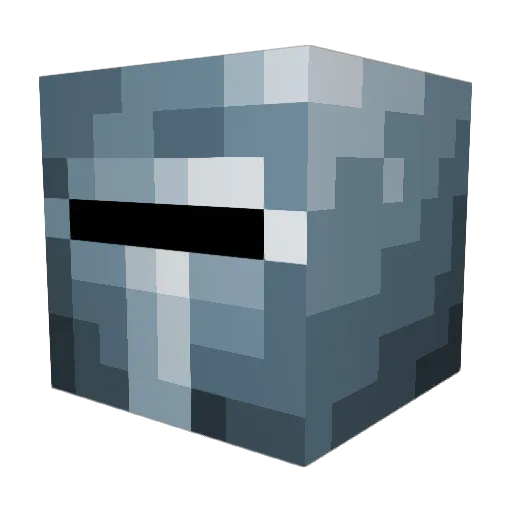 theDoctornalgin Minecraft avatar head, 3D render