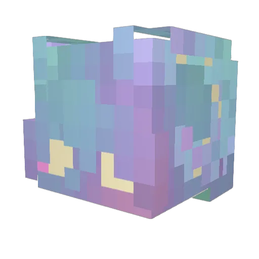 theGREATDANE05 Minecraft avatar head, 3D render