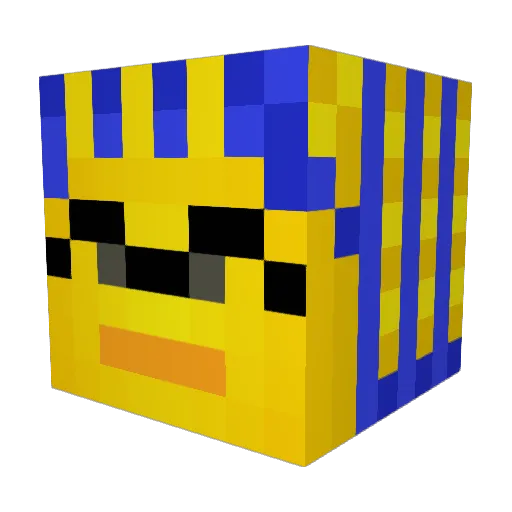theGooseBoat Minecraft avatar head, 3D render