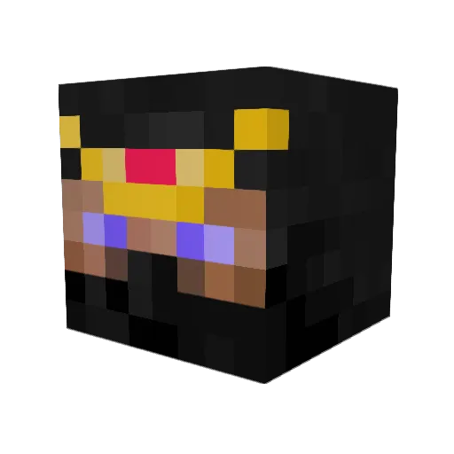 theIceBurner Minecraft avatar head, 3D render