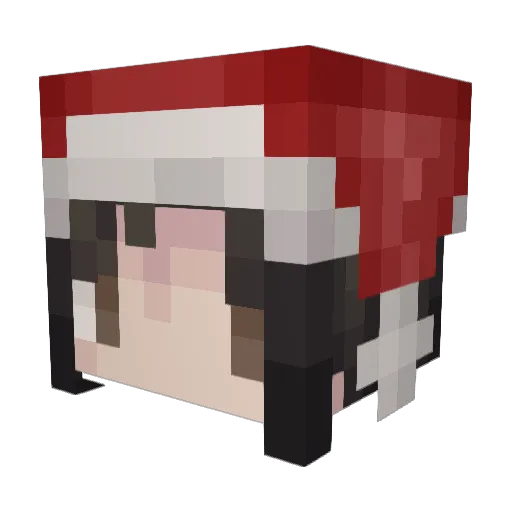 theKuzma_ Minecraft avatar head, 3D render