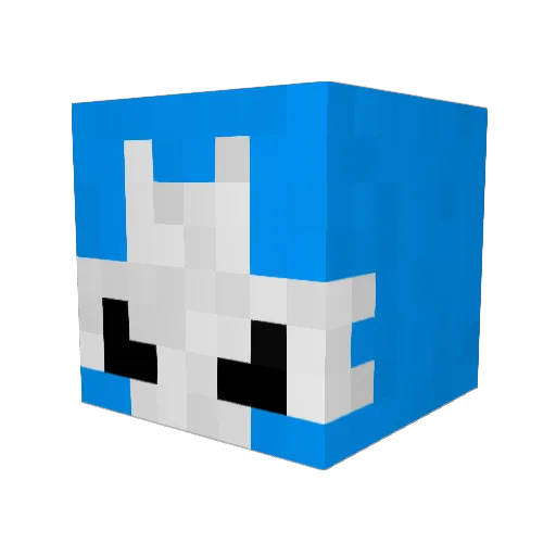 theMysterieR Minecraft avatar head, 3D render