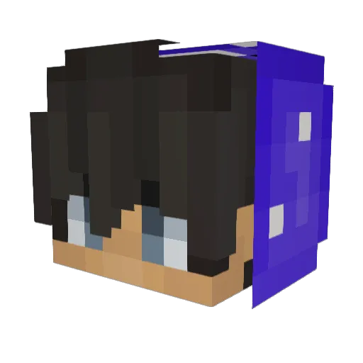 theNoodleman210 Minecraft avatar head, 3D render