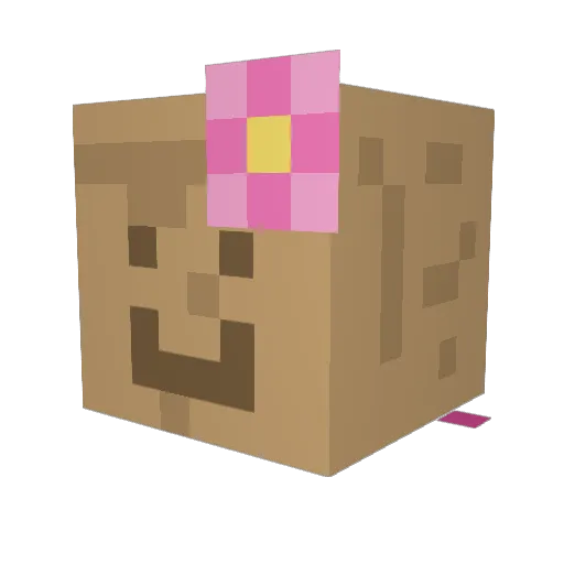 thePotatoFairy Minecraft avatar head, 3D render