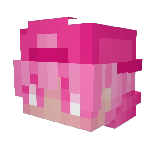 theSurgeLion Minecraft avatar head, 3D render