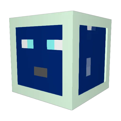 theUnionMC Minecraft avatar head, 3D render