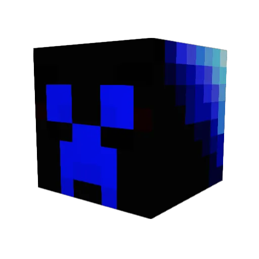theVortex099 Minecraft avatar head, 3D render