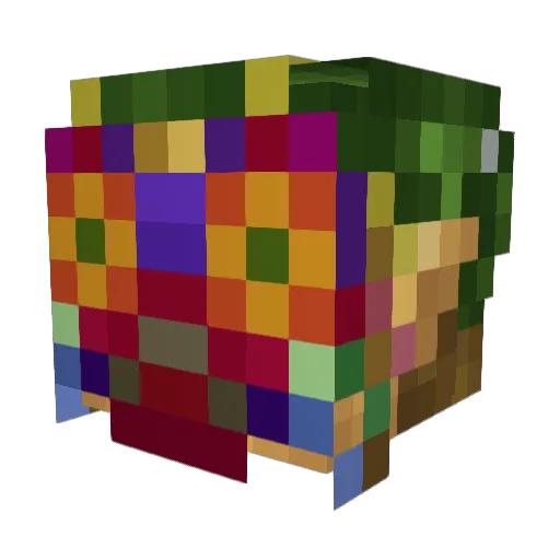 theWyrm Minecraft avatar head, 3D render
