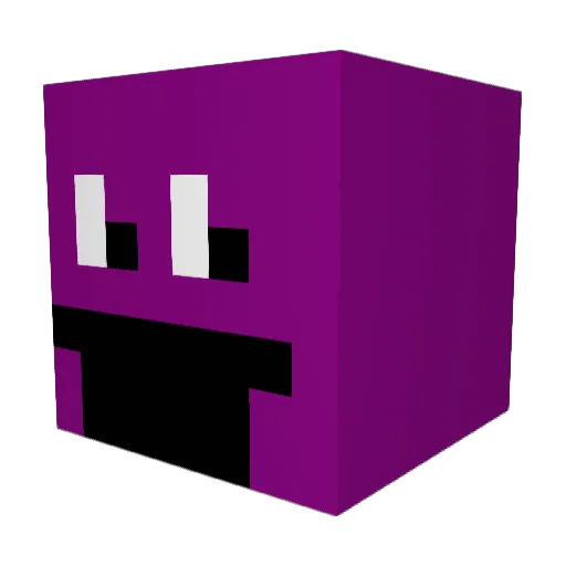 the_1_amigo Minecraft avatar head, 3D render