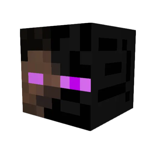 the_Gold3n Minecraft avatar head, 3D render