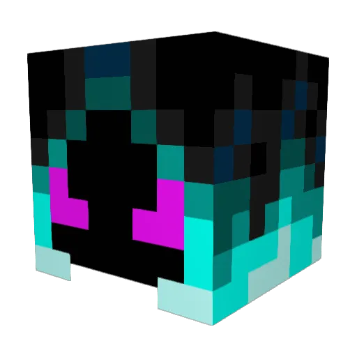 the_Moonbear21 Minecraft avatar head, 3D render