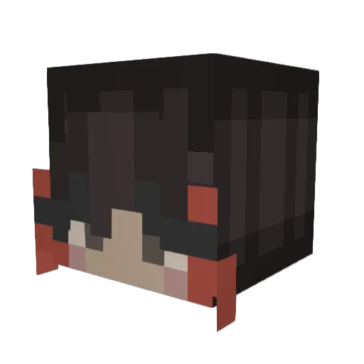 the_arkenstone Minecraft avatar head, 3D render