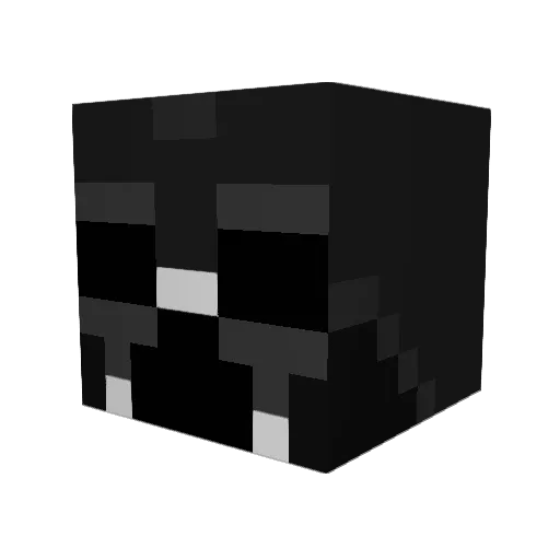 the_coyote Minecraft avatar head, 3D render