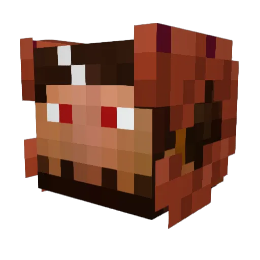the_crematorium Minecraft avatar head, 3D render