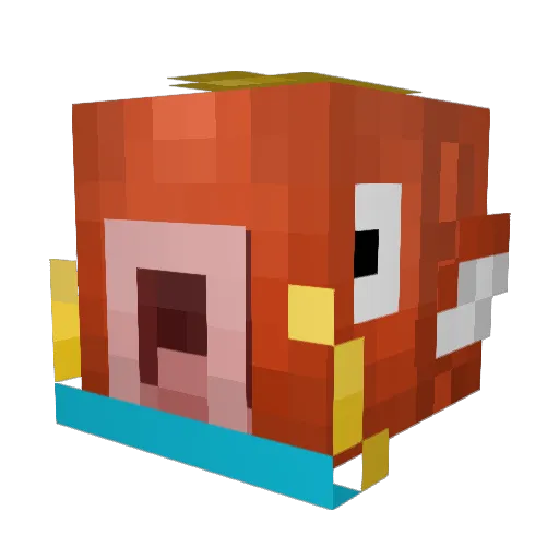the_derpy_cake26 Minecraft avatar head, 3D render