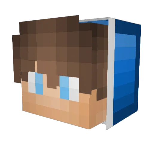 the_dragon_god18 Minecraft avatar head, 3D render