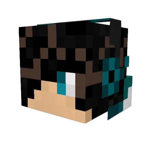 the_evil__monkey Minecraft avatar head, 3D render