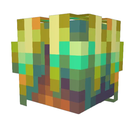 the_freakness Minecraft avatar head, 3D render