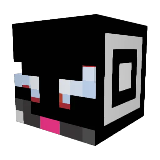 the_lengd_of_95 Minecraft avatar head, 3D render