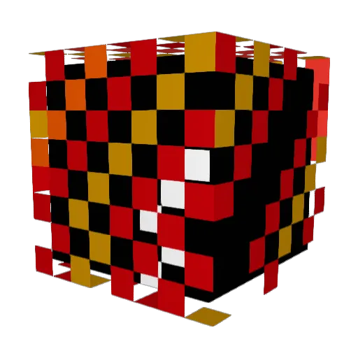 the_oar Minecraft avatar head, 3D render