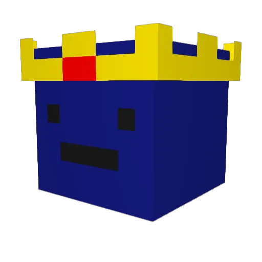 the_p4ncake_ Minecraft avatar head, 3D render