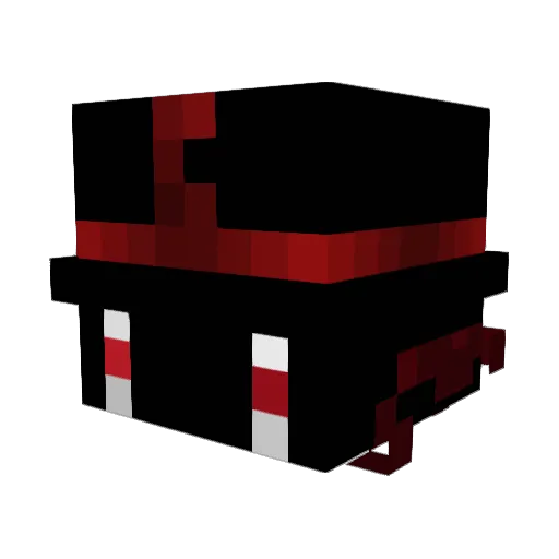 the_real_Specter Minecraft avatar head, 3D render