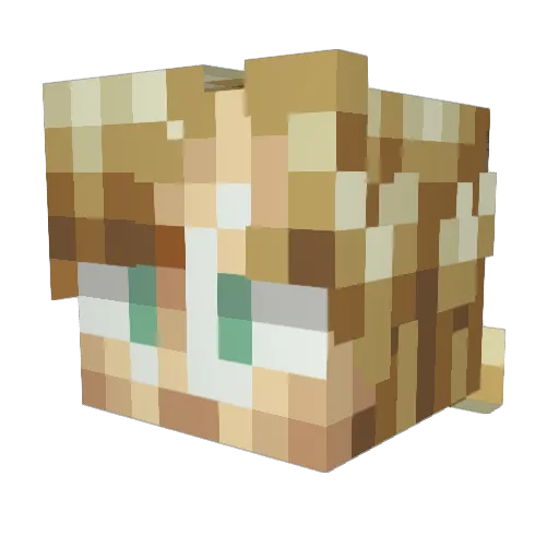 the_reaper_962 Minecraft avatar head, 3D render
