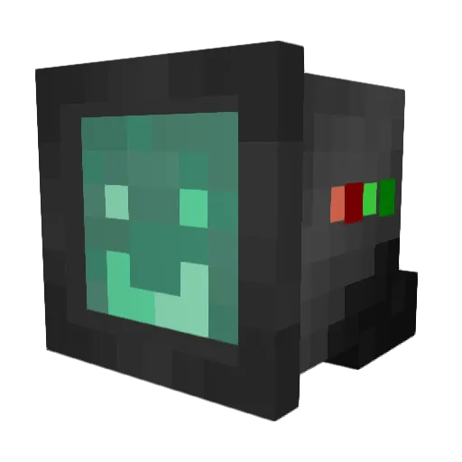 the_rhys Minecraft avatar head, 3D render