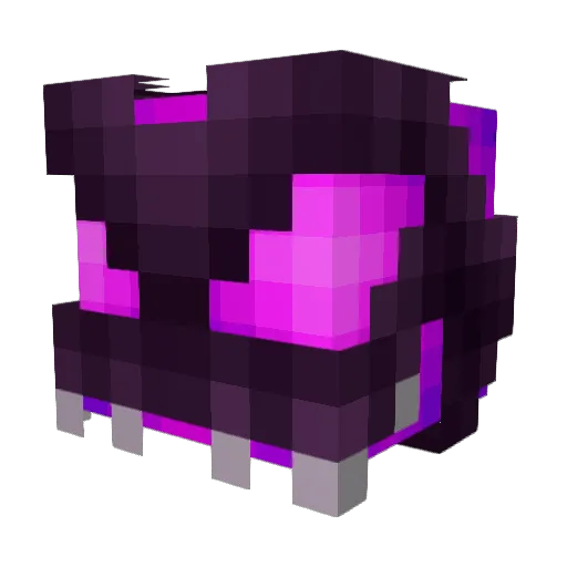 the_vesper Minecraft avatar head, 3D render