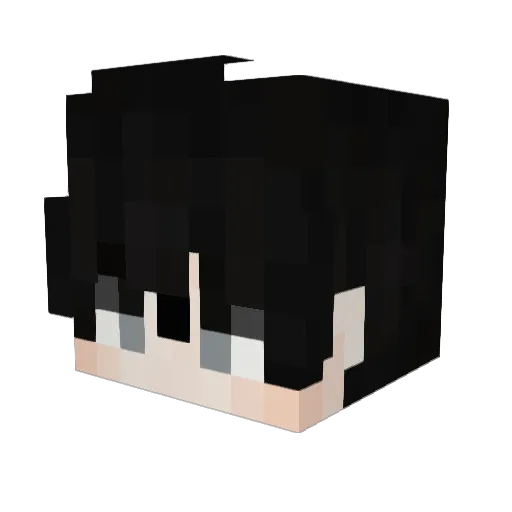 thea_O_O Minecraft avatar head, 3D render