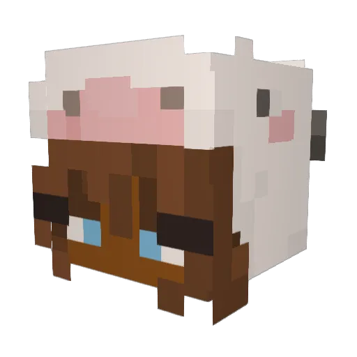 thealien9760 Minecraft avatar head, 3D render