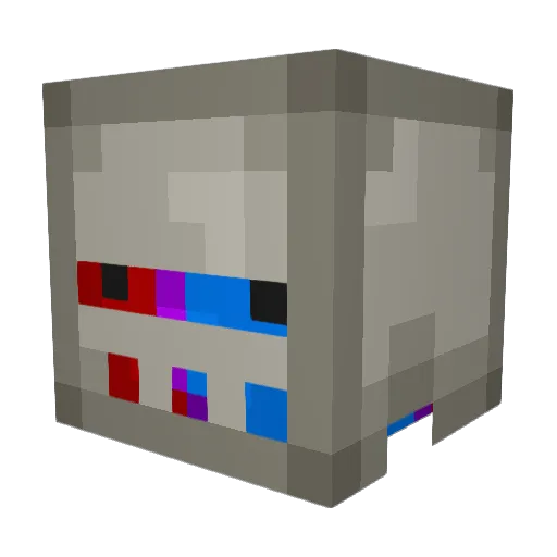 theancientone23 Minecraft avatar head, 3D render