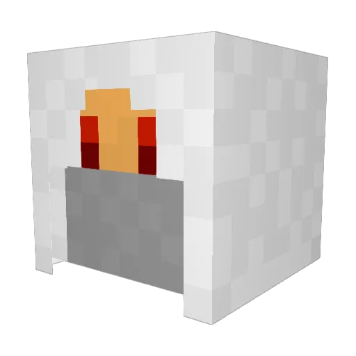 theangel1804 Minecraft avatar head, 3D render