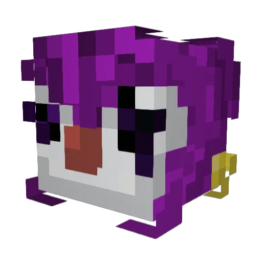theanimationlab Minecraft avatar head, 3D render