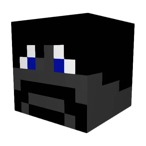 thearchmonarch Minecraft avatar head, 3D render