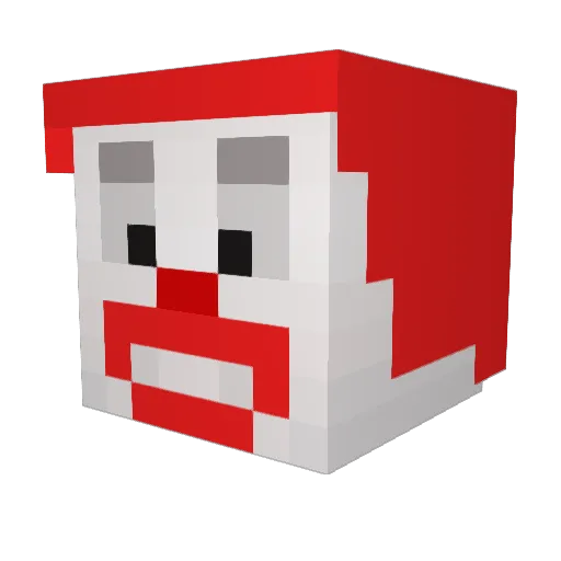 theark5000 Minecraft avatar head, 3D render