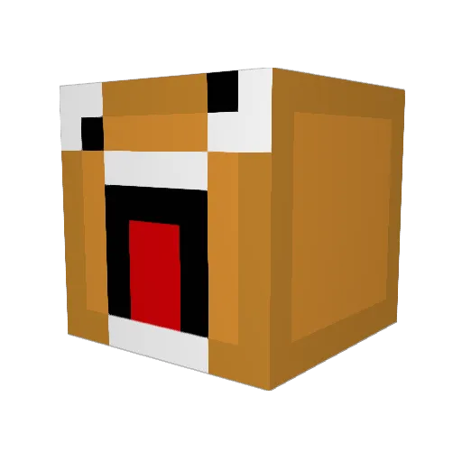theatomictaco Minecraft avatar head, 3D render