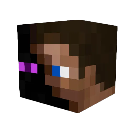 theawsomeblob Minecraft avatar head, 3D render