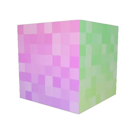 theb0b_ Minecraft avatar head, 3D render