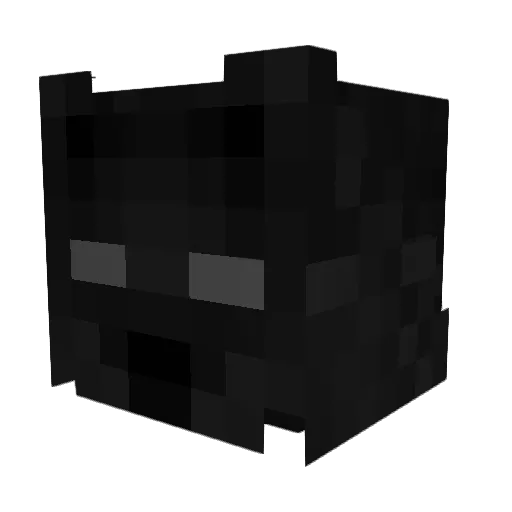 thebackpvp Minecraft avatar head, 3D render