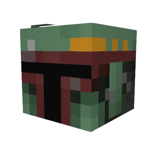 thebarons123 Minecraft avatar head, 3D render