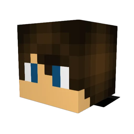 thebeast2k420 Minecraft avatar head, 3D render